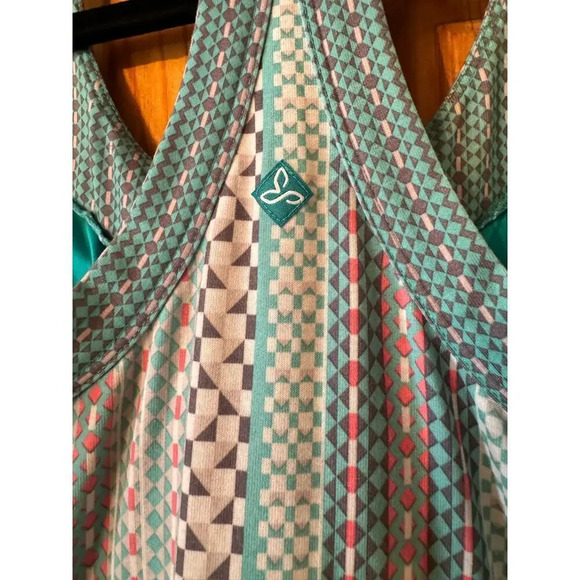 Prana Blue Halter Sundress Resort Wear - Picture 6 of 7